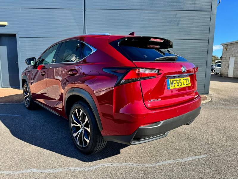 Lexus NX 300H 2.5 F-sport Cvt - 2015 65 MF65CZK Red #5