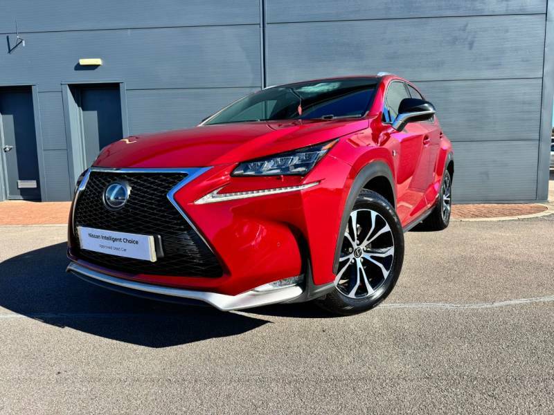 Lexus NX 300H 2.5 F-sport Cvt - 2015 65 MF65CZK Red #3