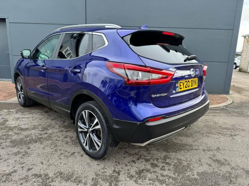 Nissan Qashqai 1.3 Dig-t N-connecta - 2020 20 EY20BYK Blue #5