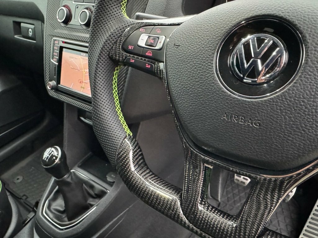 Volkswagen Caddy 1.9 White #28