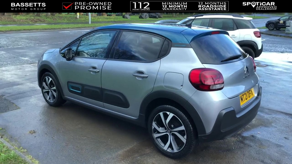 Citroen C3 Puretech Shine Plus Ss MT21DFX Grey #6