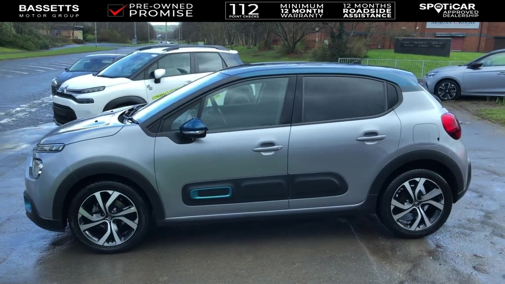 Citroen C3 Puretech Shine Plus Ss MT21DFX Grey #5