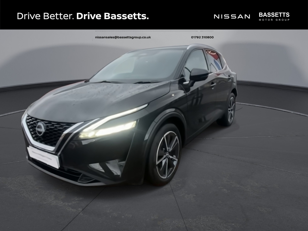 Nissan Qashqai Dig-t Tekna DV72OJM Black #4