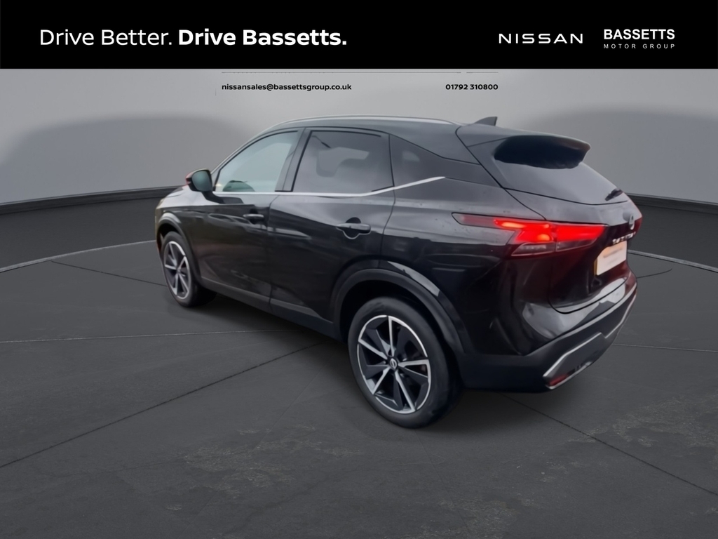 Nissan Qashqai Dig-t Tekna DV72OJM Black #6