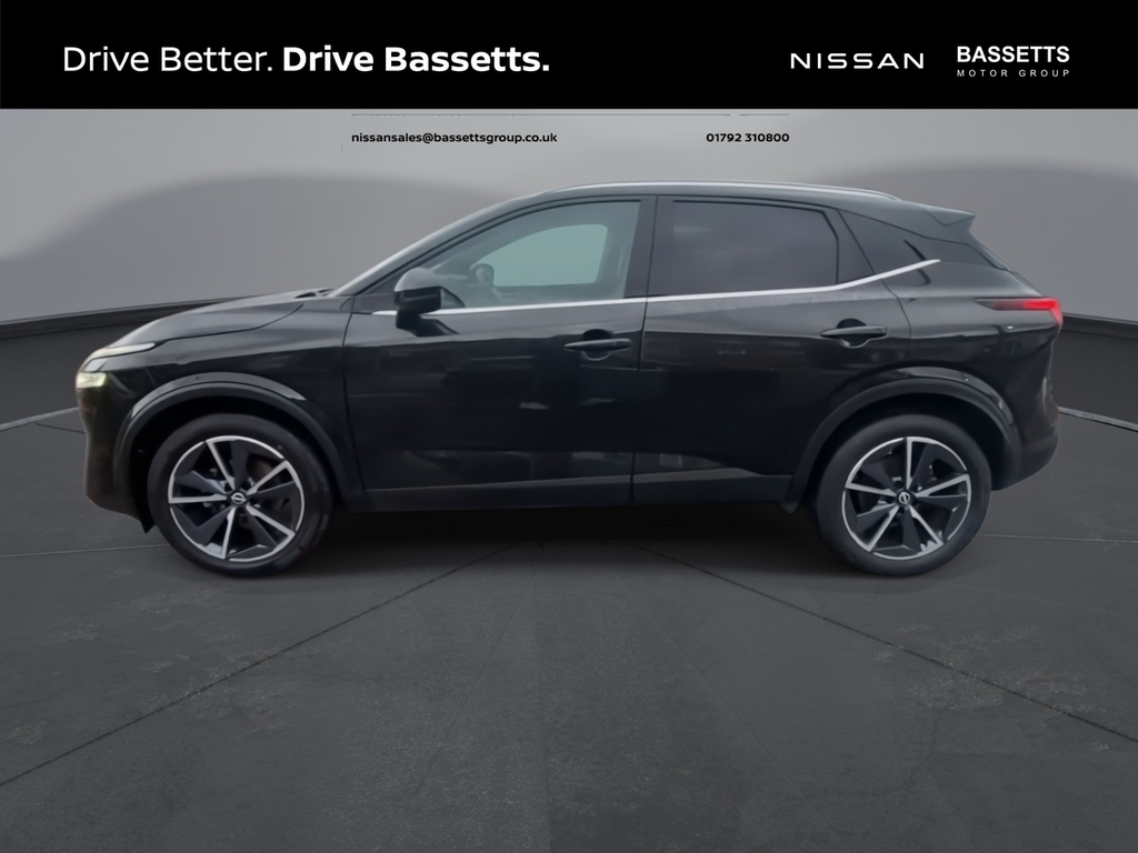 Nissan Qashqai Dig-t Tekna DV72OJM Black #5