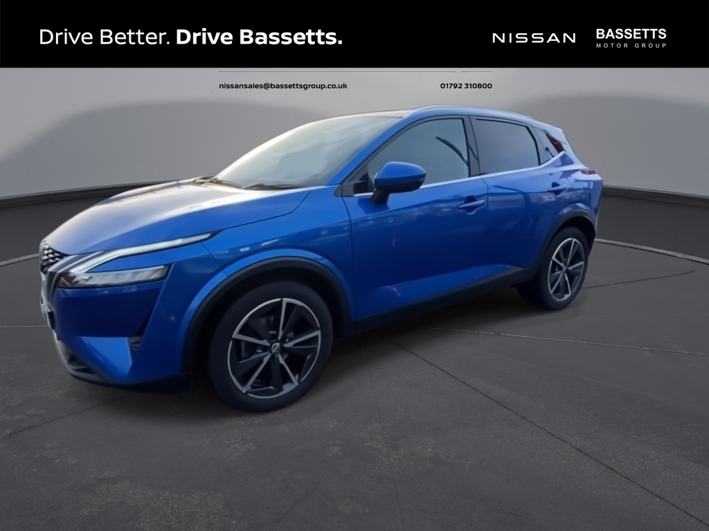 Nissan Qashqai Dig-t Tekna SJ72ULY Blue #4