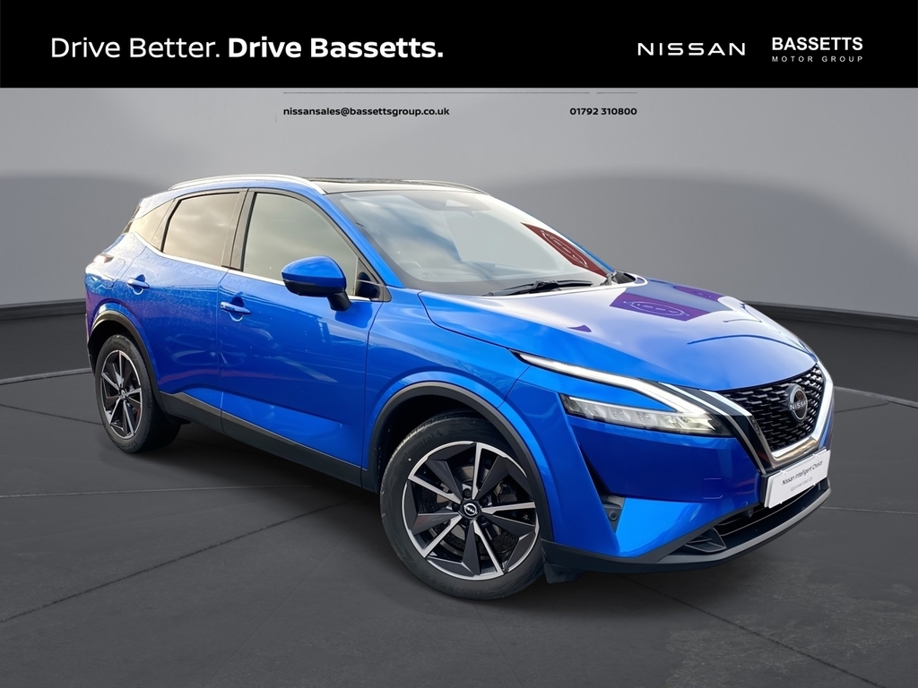 Nissan Qashqai Dig-t Tekna Blue