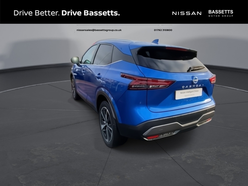 Nissan Qashqai Dig-t Tekna SJ72ULY Blue #6