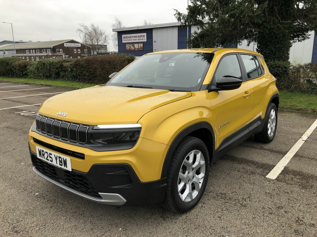 Jeep Avenger Altitude Yellow #3