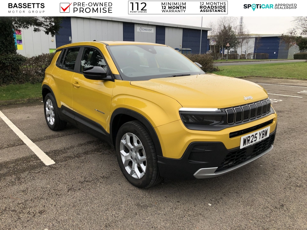 Jeep Avenger Altitude Yellow
