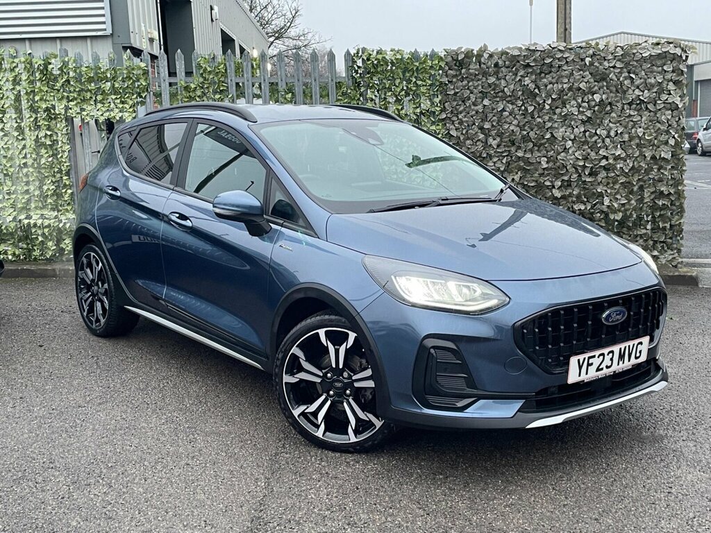 Ford Fiesta 1.0T Ecoboost Mhev Active X Edition Hatchback Blue