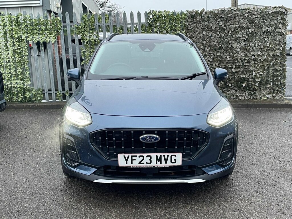 Ford Fiesta 1.0T Ecoboost Mhev Active X Edition Hatchback YF23MVG Blue #2
