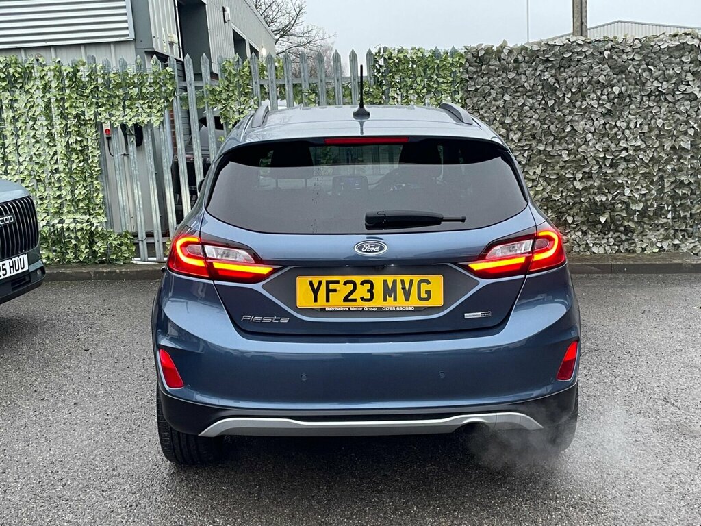 Ford Fiesta 1.0T Ecoboost Mhev Active X Edition Hatchback YF23MVG Blue #4