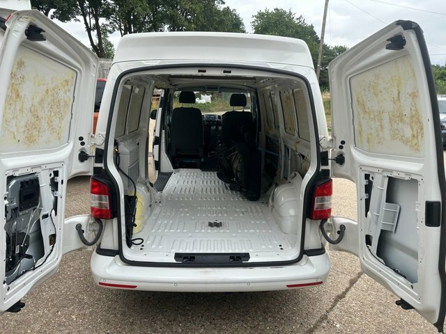 Volkswagen Transporter Bitdi T32 Highline Dsg White #6