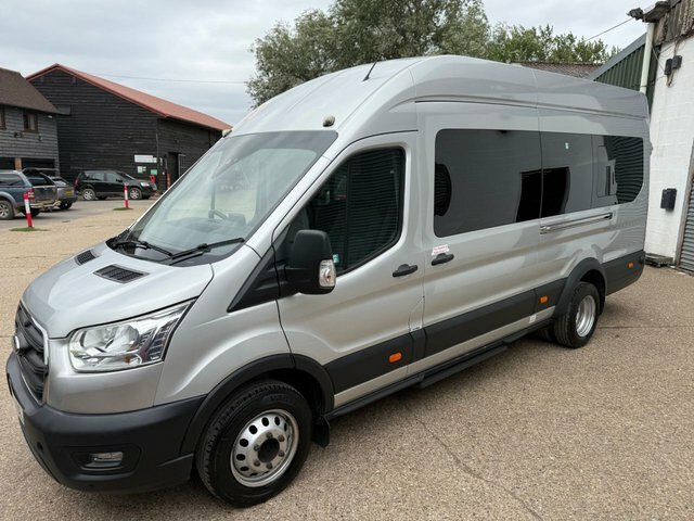 Ford Transit Custom 460 Ecoblue Trend Minibus YS69KKL Silver #2
