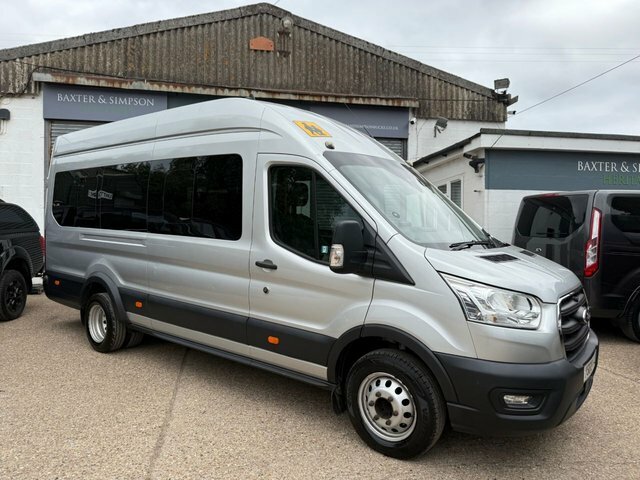 Ford Transit Custom 460 Ecoblue Trend Minibus Silver