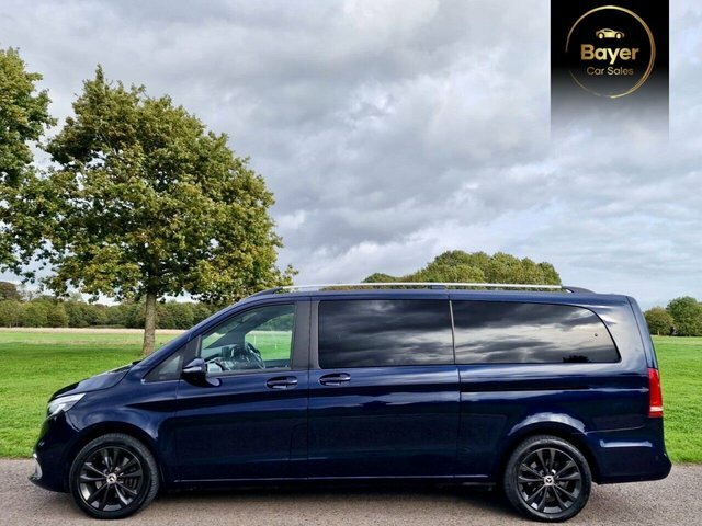 Mercedes-Benz V Class V220d Sport Mpv HF69MYT Blue #3