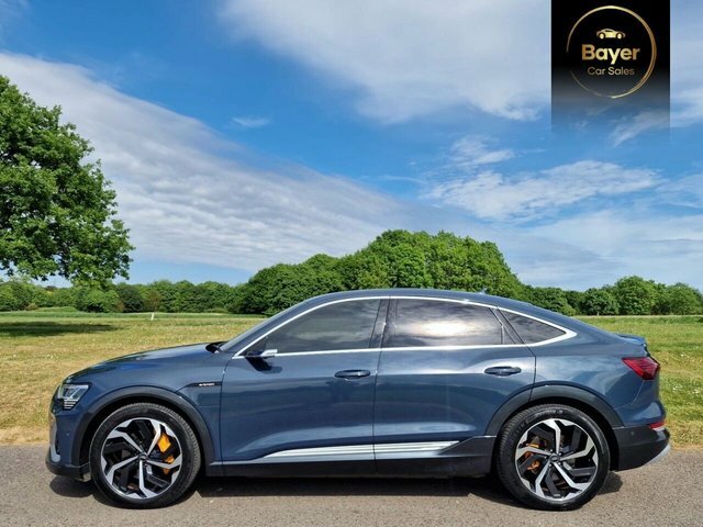Audi E-tron Edition 1 Sportback Blue #3