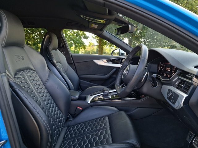Audi RS4 Avant Tfsi V6 Estate RO70RGU Blue #6