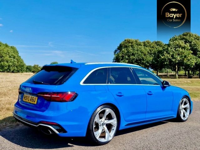Audi RS4 Avant Tfsi V6 Estate RO70RGU Blue #4