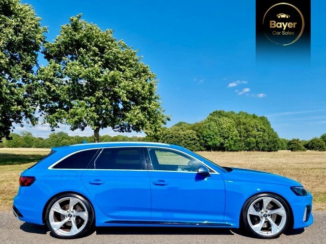Audi RS4 Avant Tfsi V6 Estate RO70RGU Blue #2