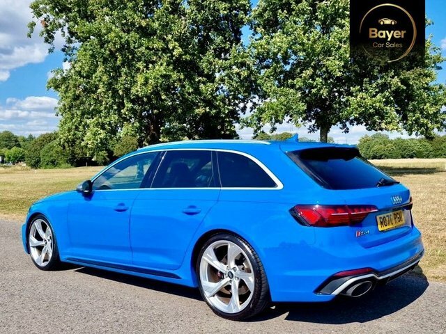 Audi RS4 Avant Tfsi V6 Estate RO70RGU Blue #5