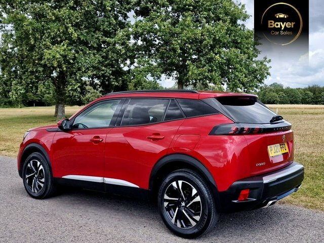 Peugeot 2008 Puretech Allure Suv PJ20FFO Red #5