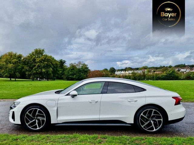 Audi E Tron GT Vorsprung Saloon KS71LPZ White #3