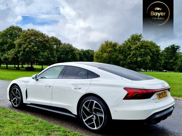 Audi E Tron GT Vorsprung Saloon KS71LPZ White #5