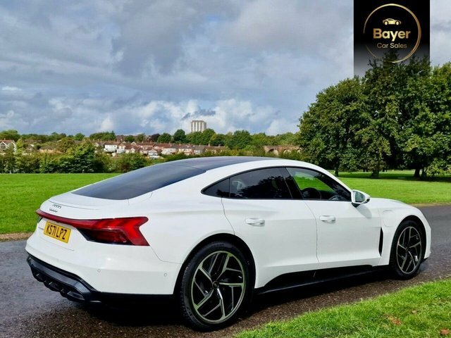 Audi E Tron GT Vorsprung Saloon KS71LPZ White #4