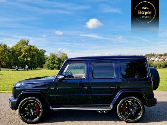 Mercedes-Benz G Class G63 V8 Biturbo Amg LA68HKH Blue #3