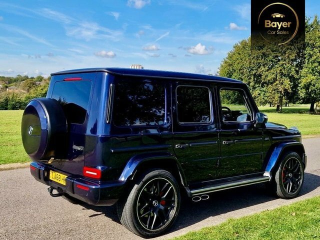 Mercedes-Benz G Class G63 V8 Biturbo Amg LA68HKH Blue #4