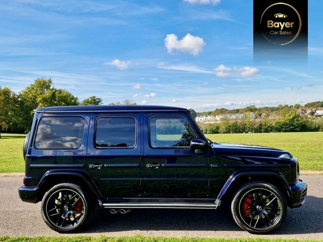 Mercedes-Benz G Class G63 V8 Biturbo Amg LA68HKH Blue #2