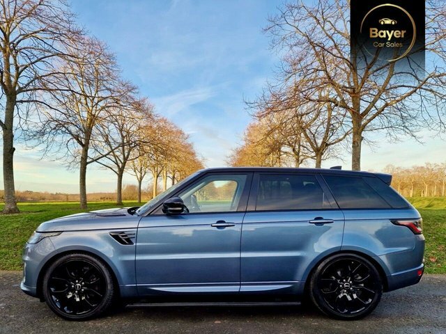Land Rover Range Rover Sport Sd V6 Hse Dynamic AF68YFM Blue #3
