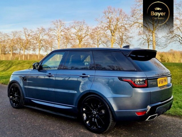 Land Rover Range Rover Sport Sd V6 Hse Dynamic AF68YFM Blue #5