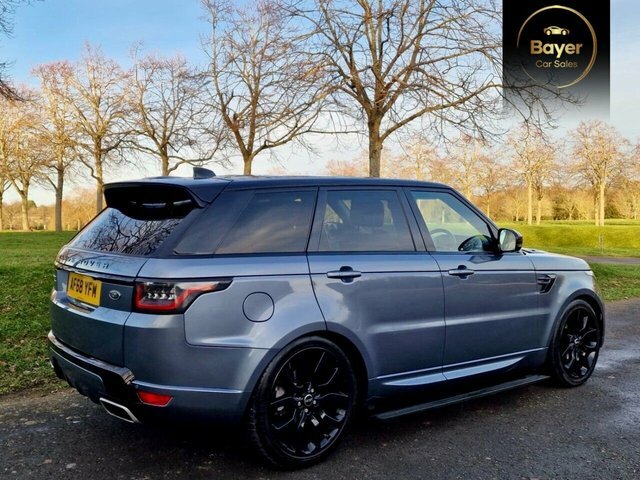 Land Rover Range Rover Sport Sd V6 Hse Dynamic AF68YFM Blue #4
