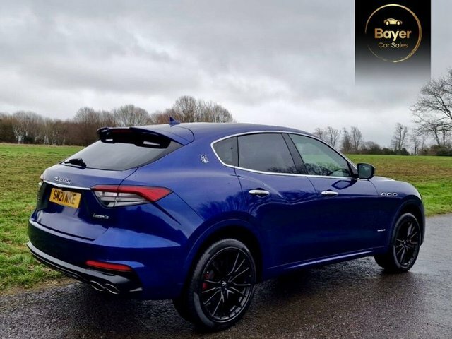 Maserati Levante V6 Gransport Suv Blue #4