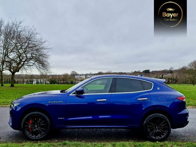 Maserati Levante V6 Gransport Suv Blue #3