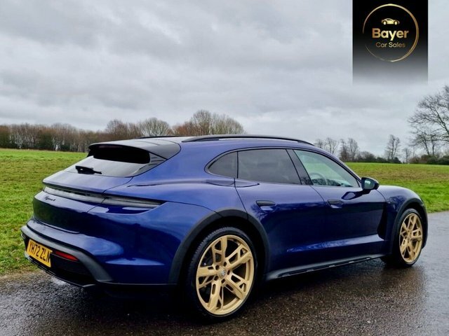 Porsche Taycan Plus 93.4Kwh 4 Cross YH72ZLN Blue #4