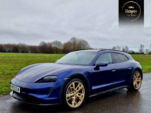 Porsche Taycan Plus 93.4Kwh 4 Cross Blue