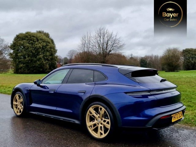 Porsche Taycan Plus 93.4Kwh 4 Cross YH72ZLN Blue #5