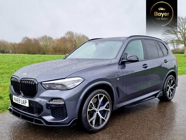 BMW X5 30D M Sport Suv Grey