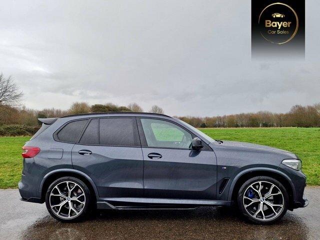 BMW X5 30D M Sport Suv NA69UAP Grey #2