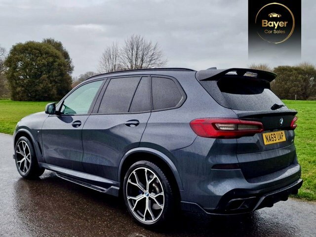BMW X5 30D M Sport Suv NA69UAP Grey #5