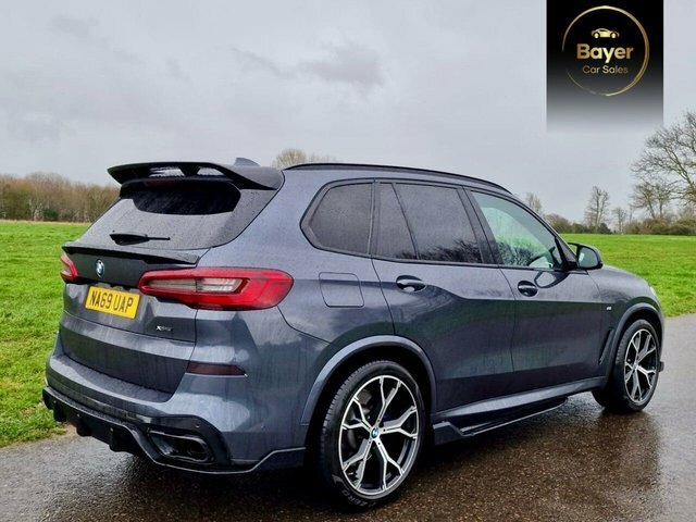 BMW X5 30D M Sport Suv NA69UAP Grey #4