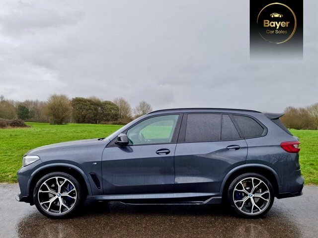 BMW X5 30D M Sport Suv NA69UAP Grey #3
