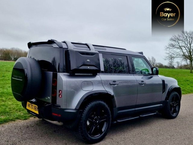 Land Rover Defender Sd4 Hse Suv HK70XBX Grey #4