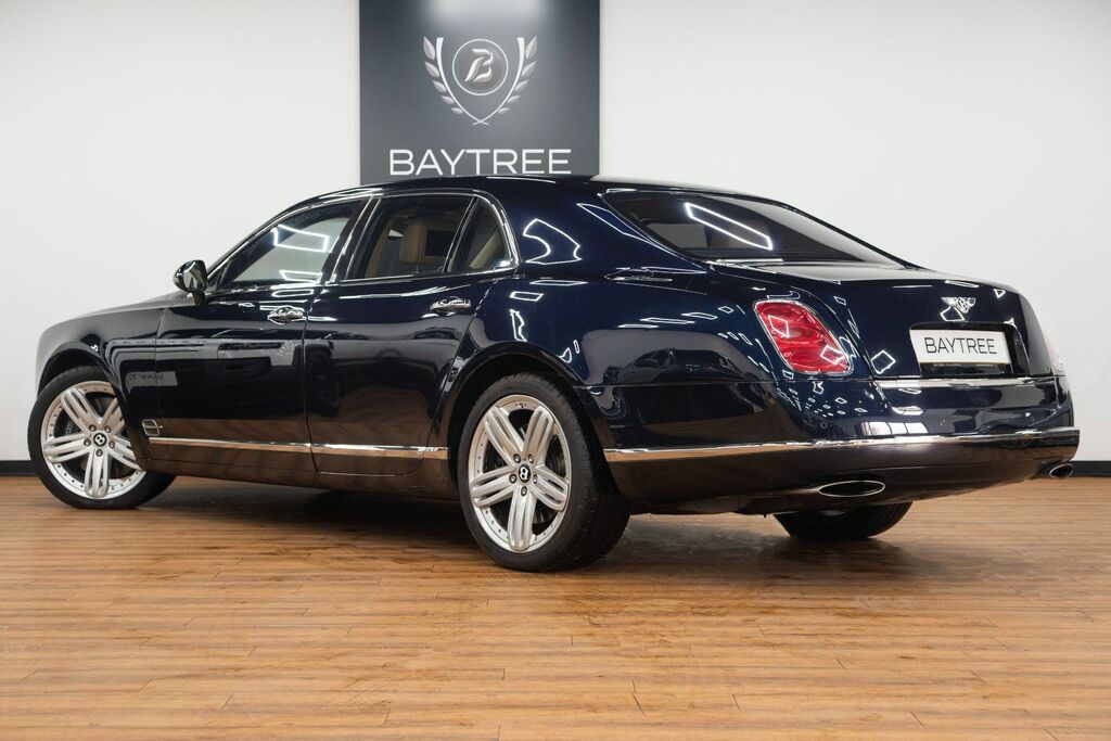 Bentley Mulsanne V8 Blue #2