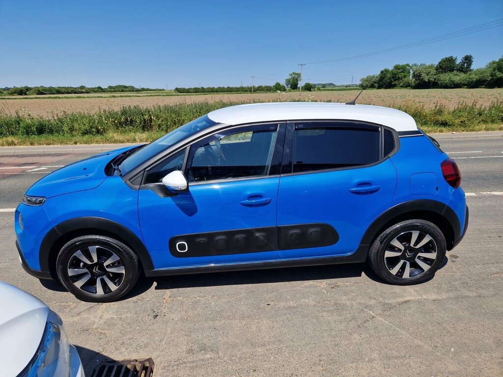 Citroen C3 Hatchback Puretech Flair Ss 2019 Blue