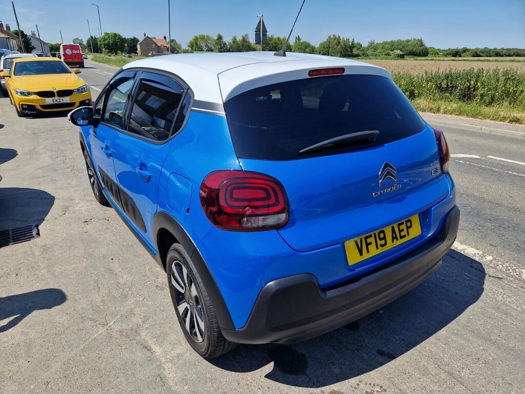 Citroen C3 Hatchback Puretech Flair Ss 2019 VF19AEP Blue #5